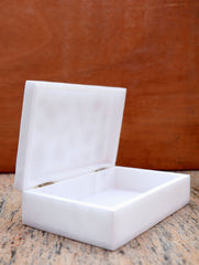 Marble Inlay Square Box