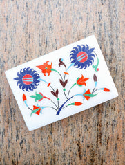 Marble Inlay Square Box