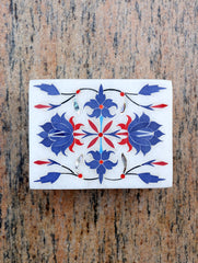 Marble Inlay Square Box