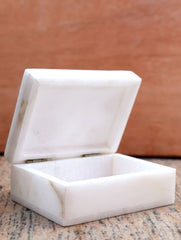 Marble Inlay Square Box