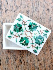Marble Inlay Square Box