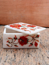 Marble Inlay Square Box