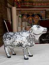 Pattachitra Art Curio - Cow - The India Craft House