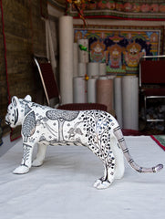 Pattachitra Art Curio - Tiger - The India Craft House