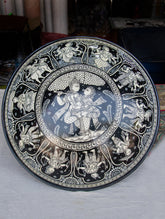 Pattachitra Art Wall Plaque - Radha Krishna - The India Craft House