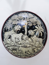 Pattachitra Art Wall Plaque - Tigers