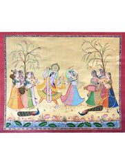 Pichwai Painting ❃ Krishna & Radha