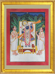 Pichwai Painting ❃ The worship of Shrinathji