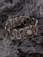 Pure Silver Traditional Maharashtrian Armband - Baazuband