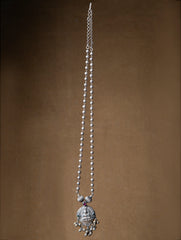 Pure Silver Traditional Maharashtrian Neckpiece - Necklace