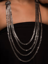 Pure Silver Traditional Maharashtrian Neckpiece - Pohe Haar (4-String)