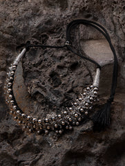 Pure Silver Traditional Maharashtrian Set - Belpan Tik