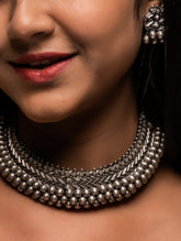 Pure Silver Traditional Maharashtrian Set - Thushi