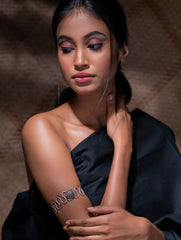 Pure Silver Traditional Maharashtrian Armband - Baazuband