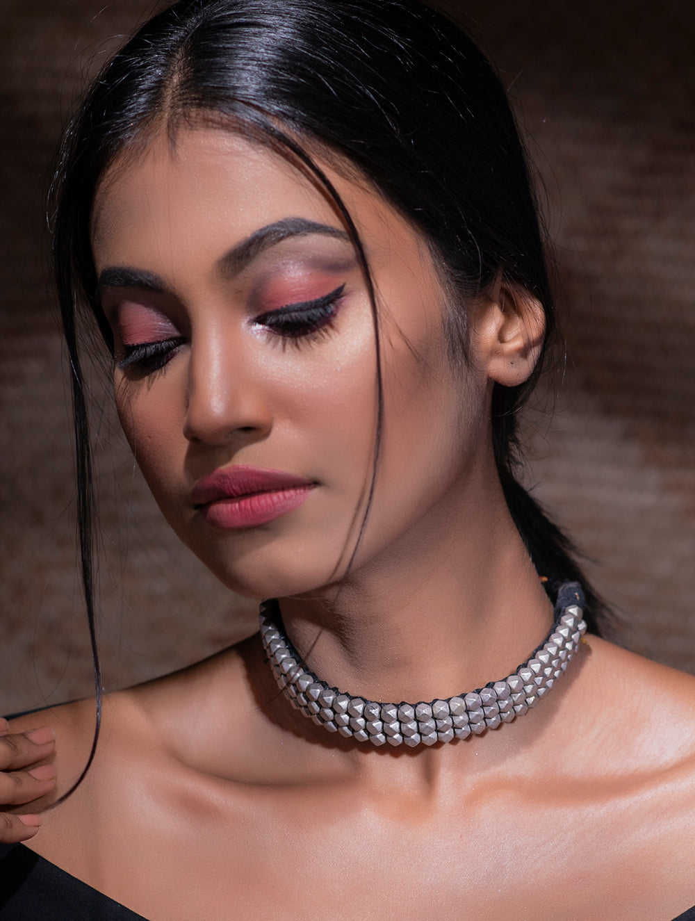 Pure Silver Traditional Maharashtrian Set - Astpailumani Thushi