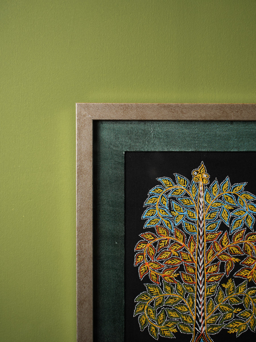 Buy Rogan Art Framed Painting Tree Of Life Online