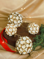 Shola Craft Xmas Decorations - Set of 4