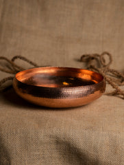 Tambat Handbeaten Copper Urli - Medium, 9"