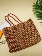 Load image into Gallery viewer, The India Craft House Sabai Grass Handmade Multiutility Laptop Bag
