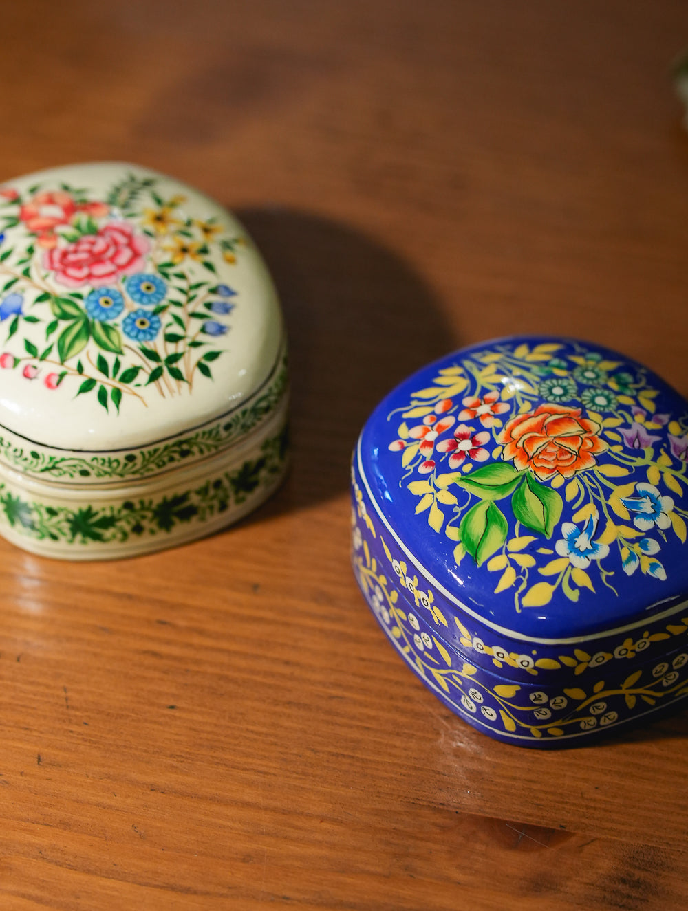 Load image into Gallery viewer, The Shahi Collection. Kashmiri Art - Boxes (Set of 2) - Small