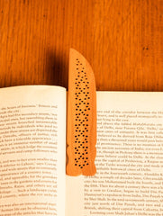 Wooden Jaali Book Mark