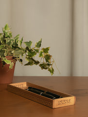 Wooden Jaali Desk Set (2 pc Set)