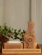 Wooden Jaali Desk Set (3 pc Set)