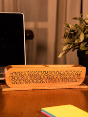 Wooden Jaali Stationery / Paper Holder