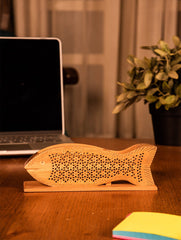 Wooden Jaali Stationery / Paper Holder