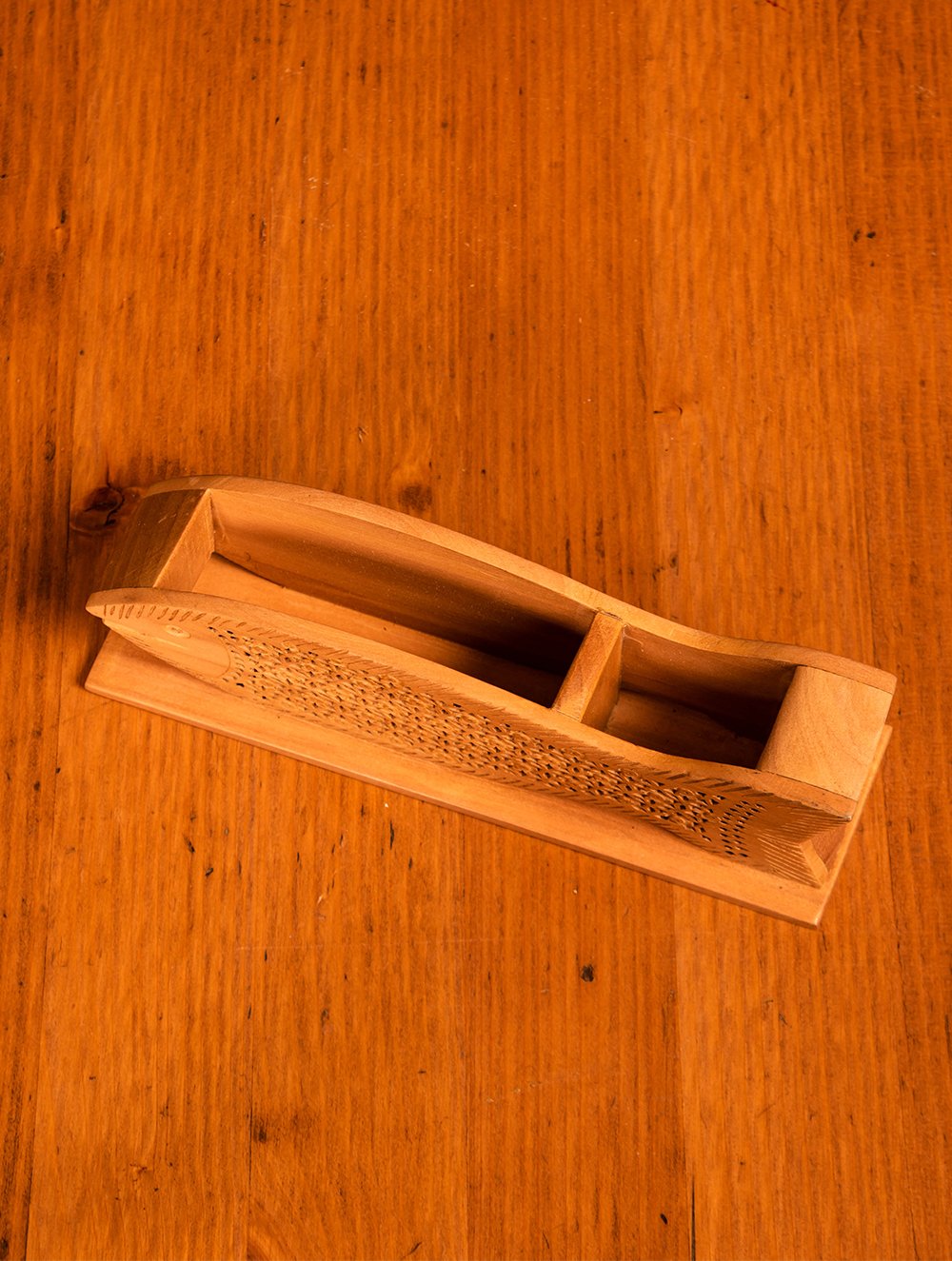 Wooden Jaali Stationery / Paper Holder