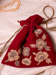 Zardozi and Resham Embroidered Evening Potli Bags