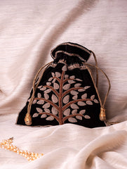 Zardozi and Resham Embroidered Evening Potli Bags