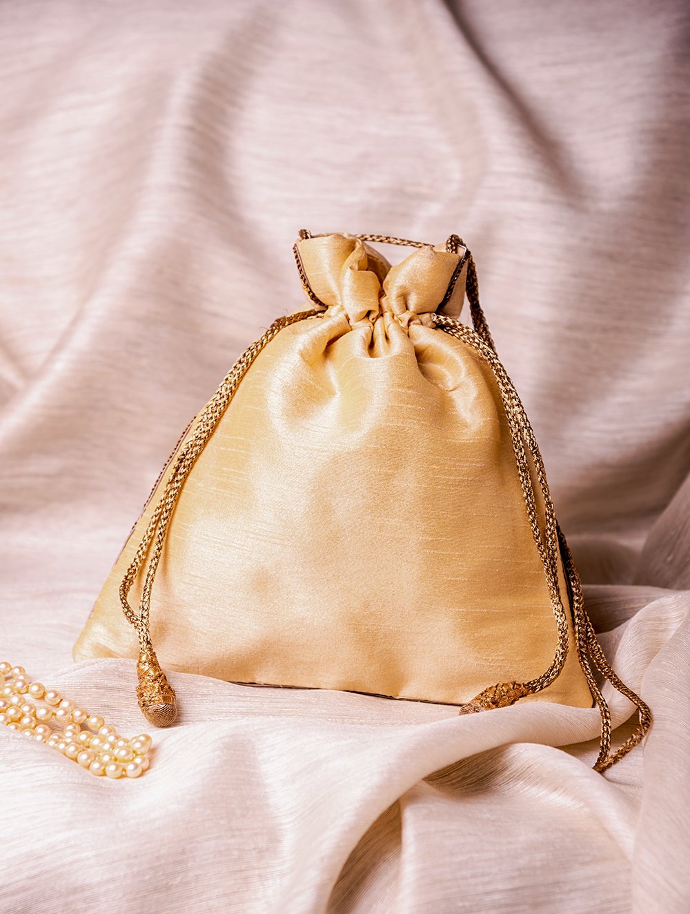 Zardozi and Resham Embroidered Evening Potli Bags