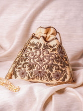 Zardozi and Resham Embroidered Evening Potli Bags