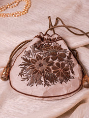 Zardozi and Resham Embroidered Evening Potli Bags