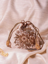 Zardozi and Resham Embroidered Evening Potli Bags