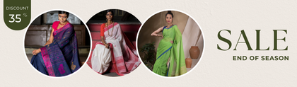 Sale - Sarees - The India Craft House