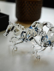 Fine Crystal Glass Curio - Ashva Pair (Set of 2)