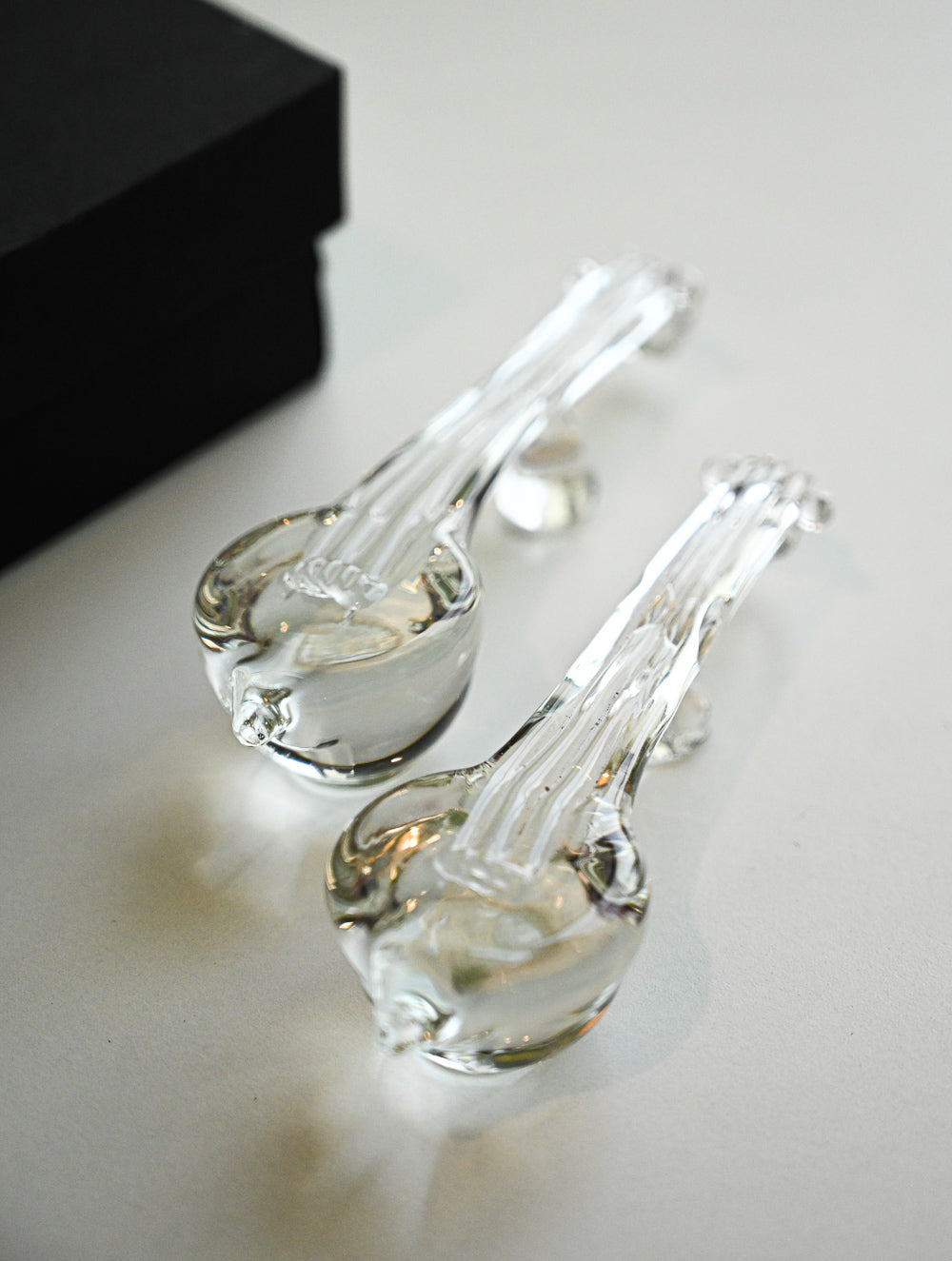 Fine Crystal Glass Musical Instrument - Swarika Duo (Set of 2)