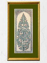 Load image into Gallery viewer, Exclusive Pattachitra Art Silk Painting - Ornate Tree 