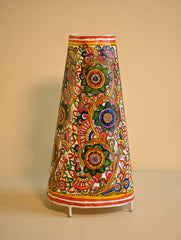 Andhra Leather Craft Lamp Shade - Chitra Prabha