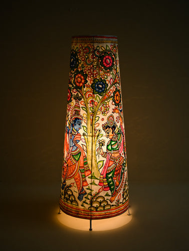 Andhra Leather Craft Lamp Shade - Gokulam