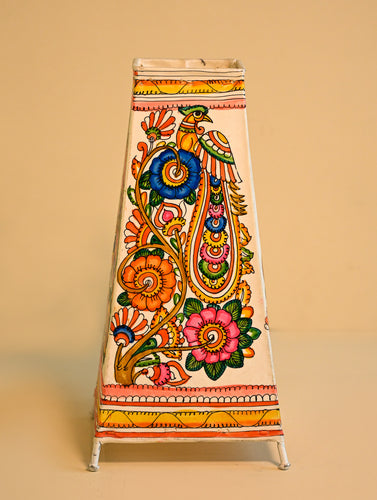 Andhra Leather Craft Lamp Shade - Mayuri