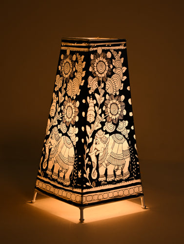 Andhra Leather Craft Lamp Shade - Nalupu Enugu
