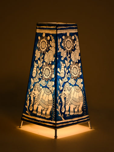 Andhra Leather Craft Lamp Shade - Neela Enugu