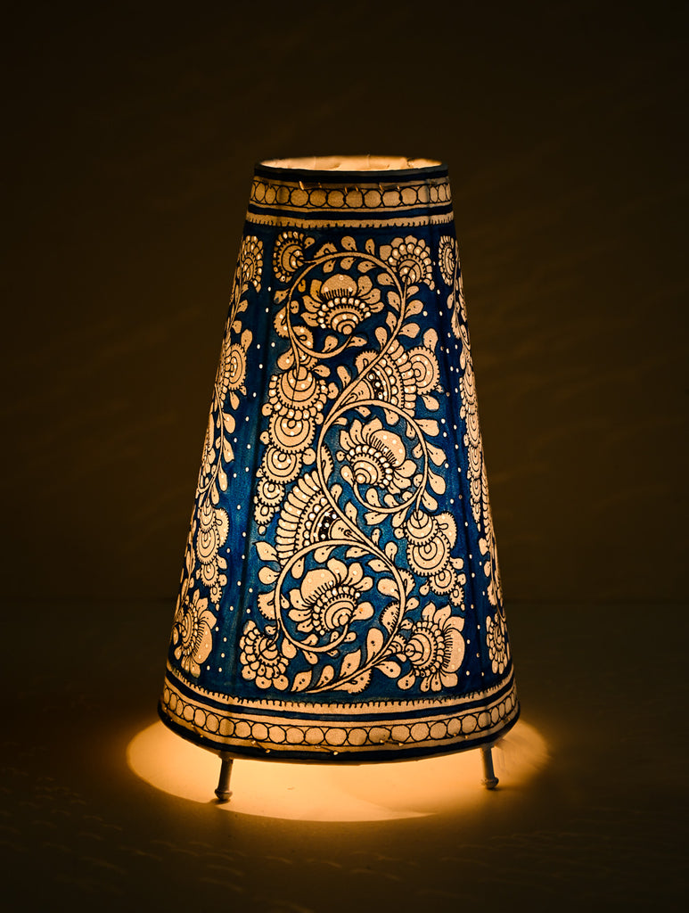 Andhra Leather Craft Lamp Shade - Neelam