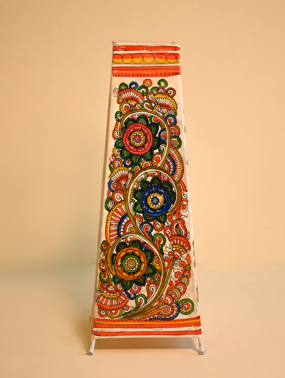 Andhra Leather Craft Lamp Shade - Rangavalli
