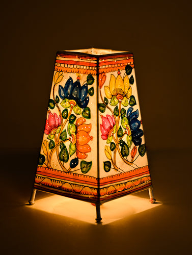 Andhra Leather Craft Lamp Shade - Vana Prabha