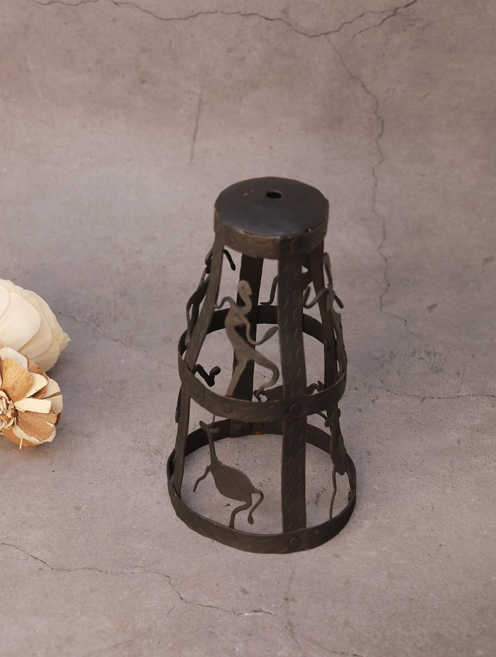 Bastar Tribal Art Candle Cover