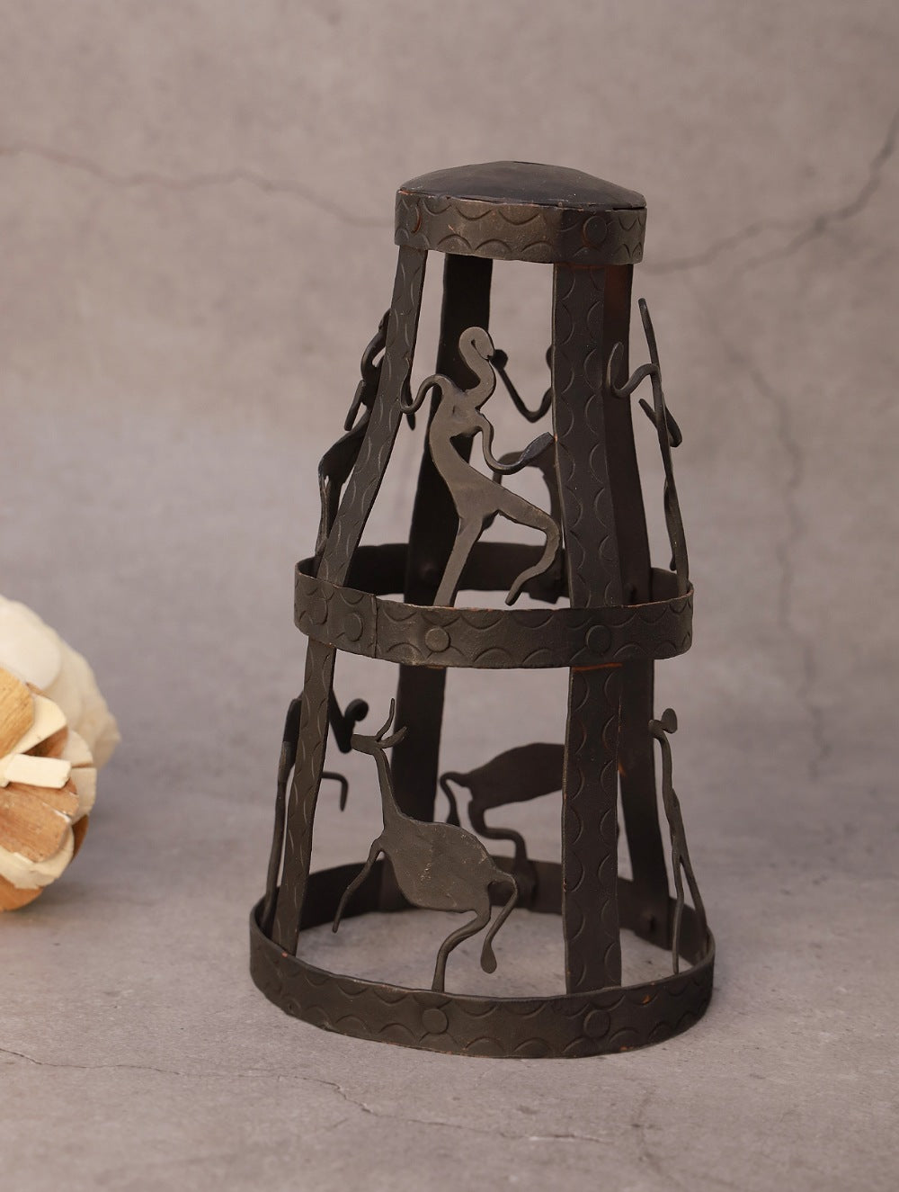 Bastar Tribal Art Candle Cover